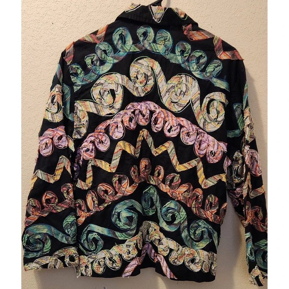 New Direction Womens‎ Button Up Blazer Medium